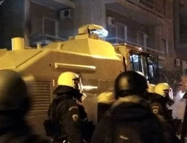Η «αύρα» της Αστυνομίας στα Εξάρχεια (φωτο)